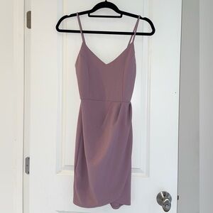 Lulus Forever Your Girl Mauve Pink Bodycon Dress